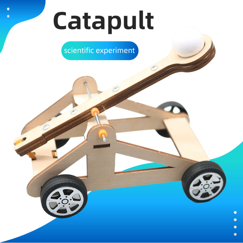 DIY لعبة المنجنيق DIY مجموعة ا - مراجعة Catapult Launcher Toy وسعره