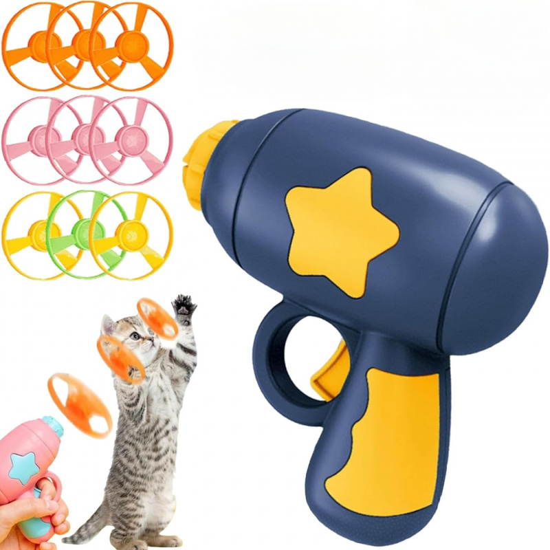مسدس قاذف طائرات التنين للقطط، - مراجعة Catapult Launcher Toy وسعره
